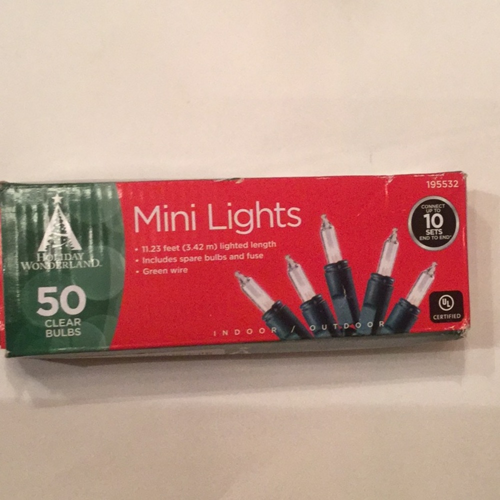 Holiday wonderland mini lights